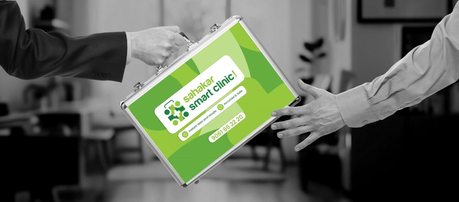 Wind turbines in field